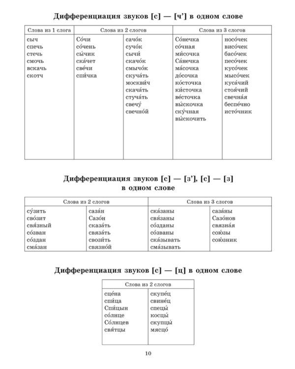 Звуки позднего онтогенеза. Автоматизация звуков [с], [з], [ц],[ш], [ж], [ч'],[щ'], [л], [р] в словах, словосочетаниях, предложениях и двустишиях