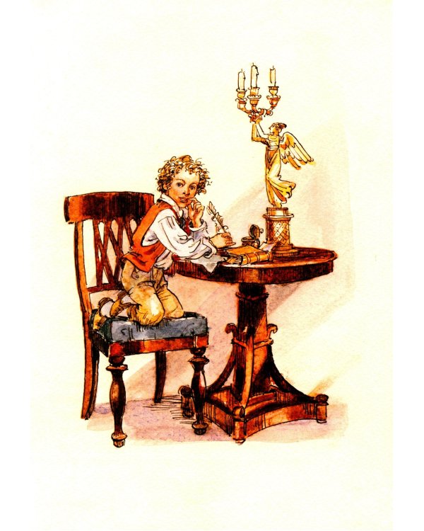 Александр Пушкин и его дядя Василий: рассказ