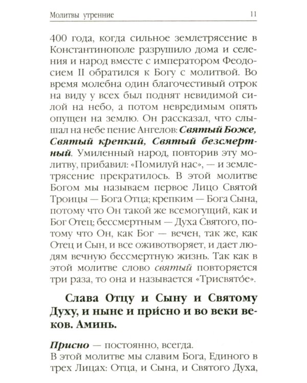Молитвослов для новоначальных. Перевод и объяснение утренних и вечерних молтв, канонов и правила ко Святому Причащению