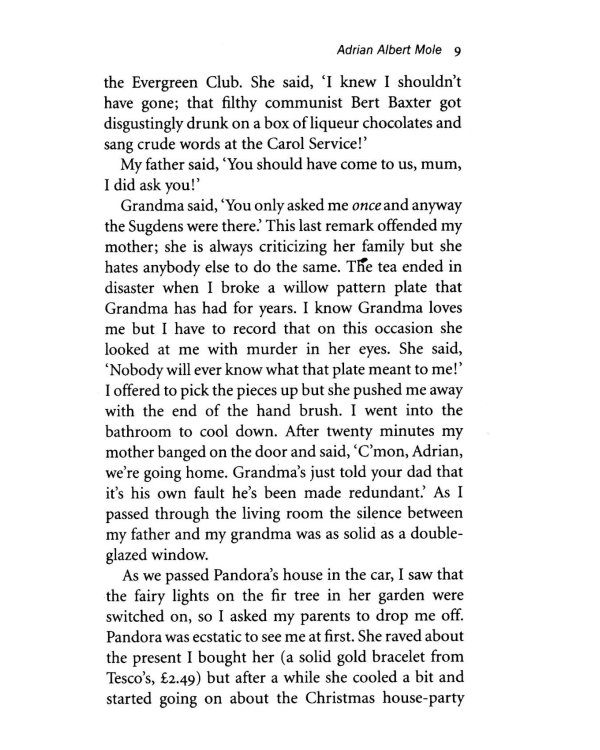 3. Adrian Mole. The True Confessions Of Adrian Albert Mole