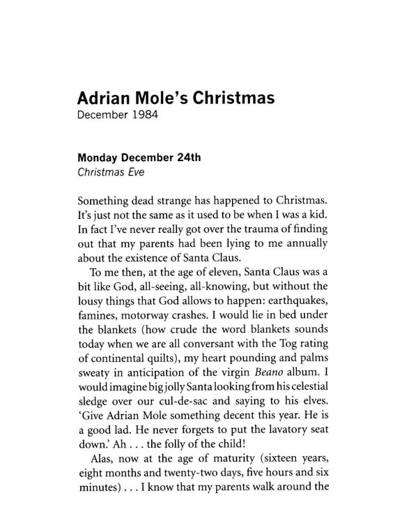 3. Adrian Mole. The True Confessions Of Adrian Albert Mole