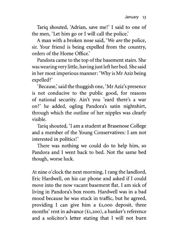 4. Adrian Mole. The Wilderness Years