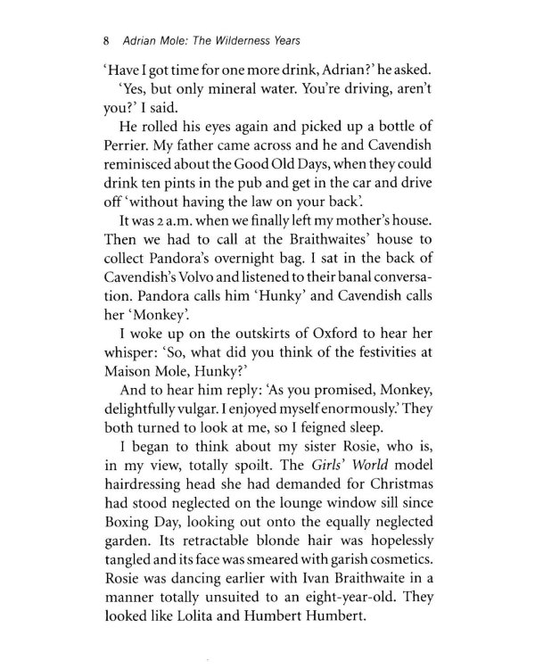 4. Adrian Mole. The Wilderness Years