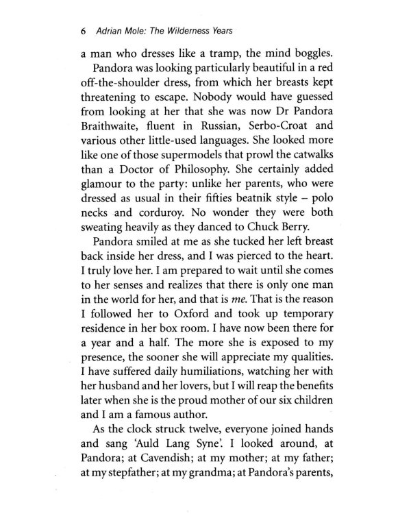 4. Adrian Mole. The Wilderness Years