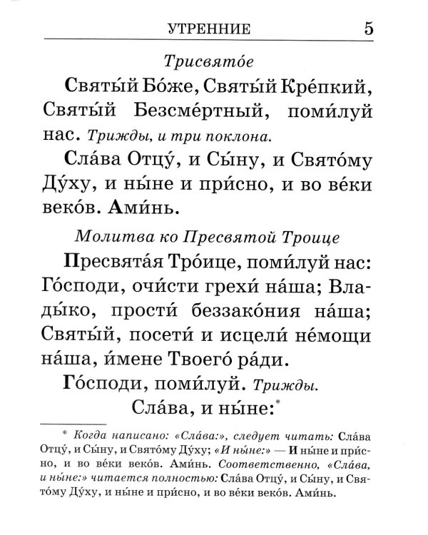 Православный молитвослов крупным шрифтом. (пер.)