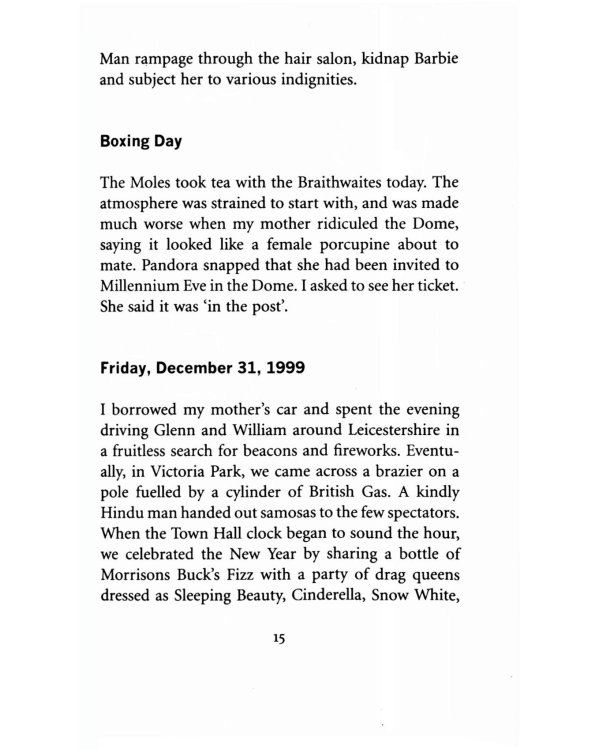 6 Adrian Mole. The Lost Diaries of Adrian Mole 1999 -2001
