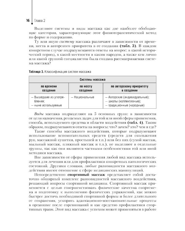 Спортивный массаж : учебное пособие