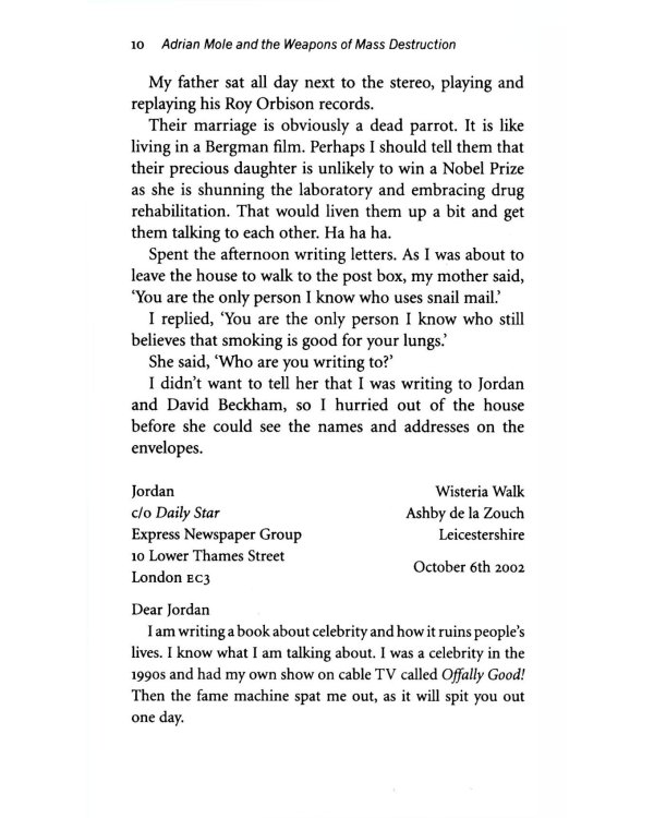 7 Adrian Mole. And The Weapons Of Mass Destruction