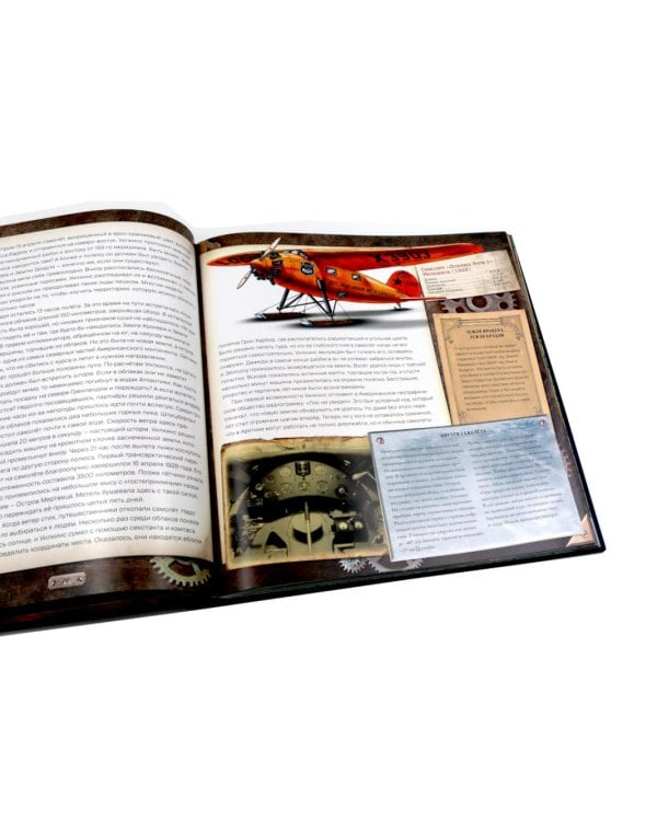 Полярная авиация. От аэростата до экраноплана. (объемные картинки, клапанны внутри)
