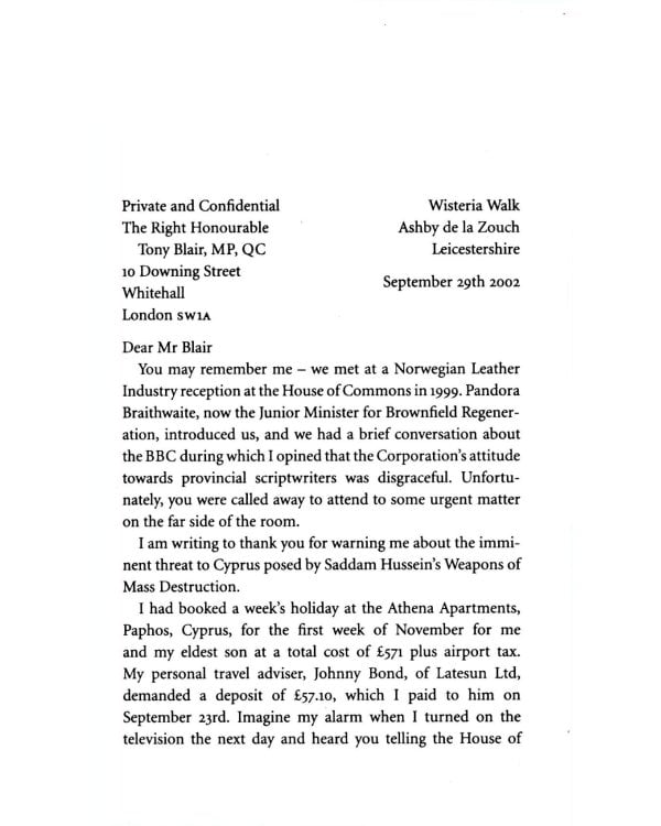 7 Adrian Mole. And The Weapons Of Mass Destruction