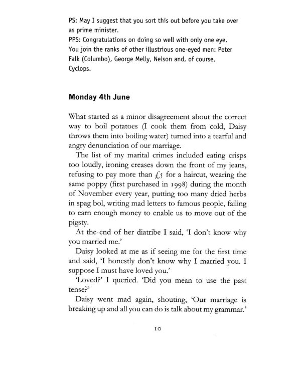 8 Adrian Mole. The Prostrate Years