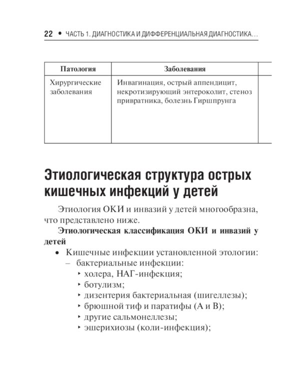 Острые кишечные инфекции у детей. Карманный справочник