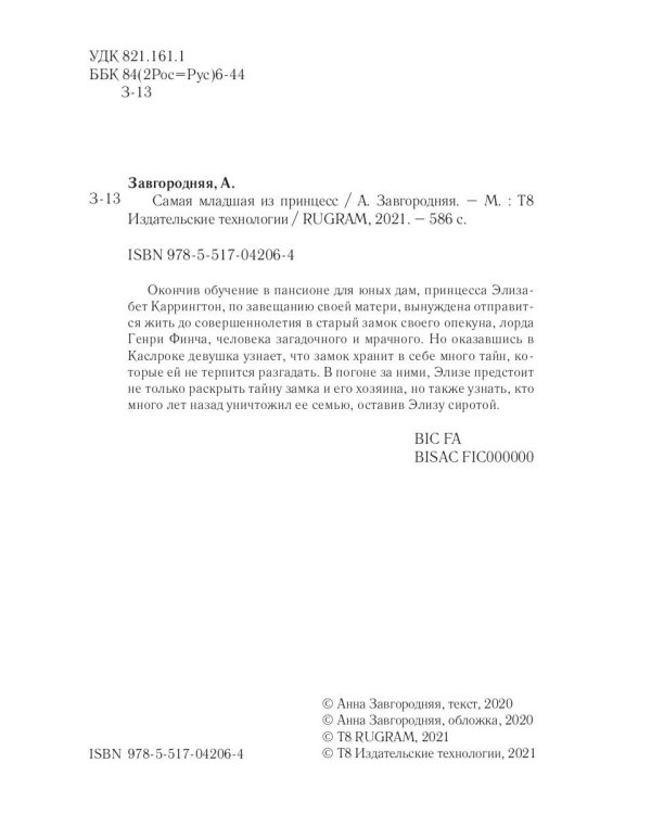 Самая младшая из принцесс