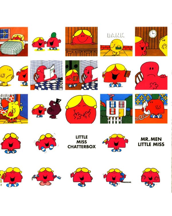 My Little Miss Chatterbox  (Colouring Book With Colourful Stickers)