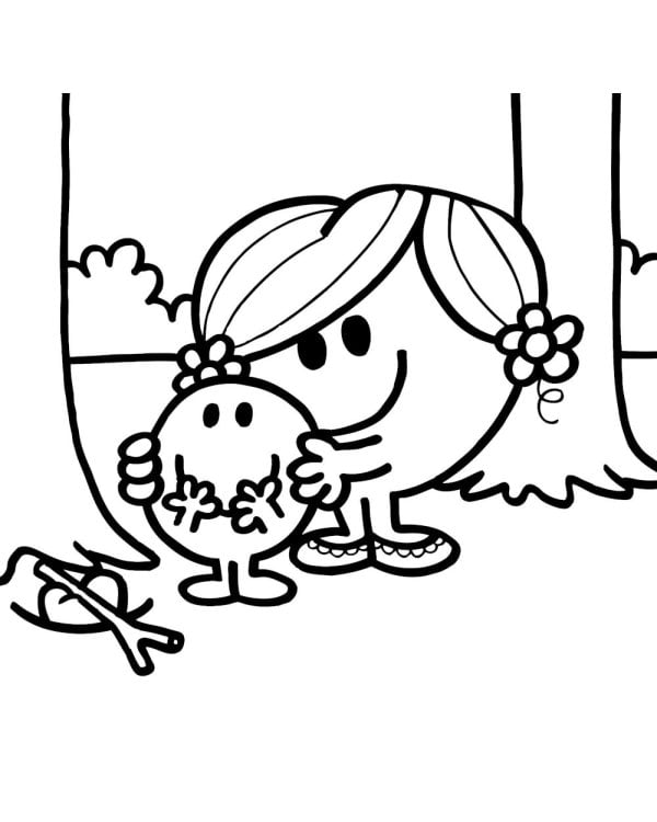 My Little Miss Hug (Colouring Book With Colourful Stickers)