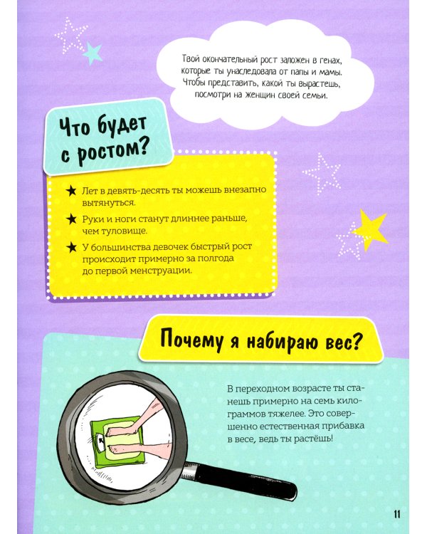 Как взрослеют девочки. Гид по изменениям тела и настроения + Интимный ликбез с родителями и без (комплект из 2-х книг)