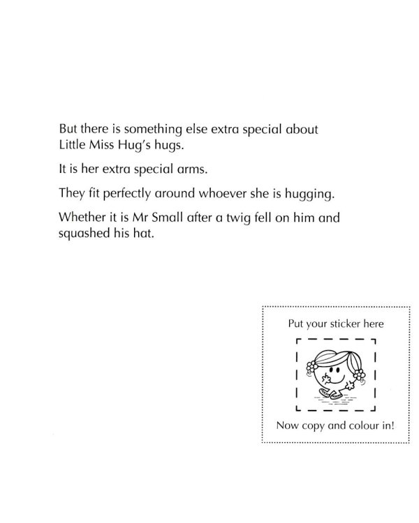 My Little Miss Hug (Colouring Book With Colourful Stickers)