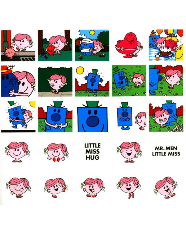 My Little Miss Hug (Colouring Book With Colourful Stickers)