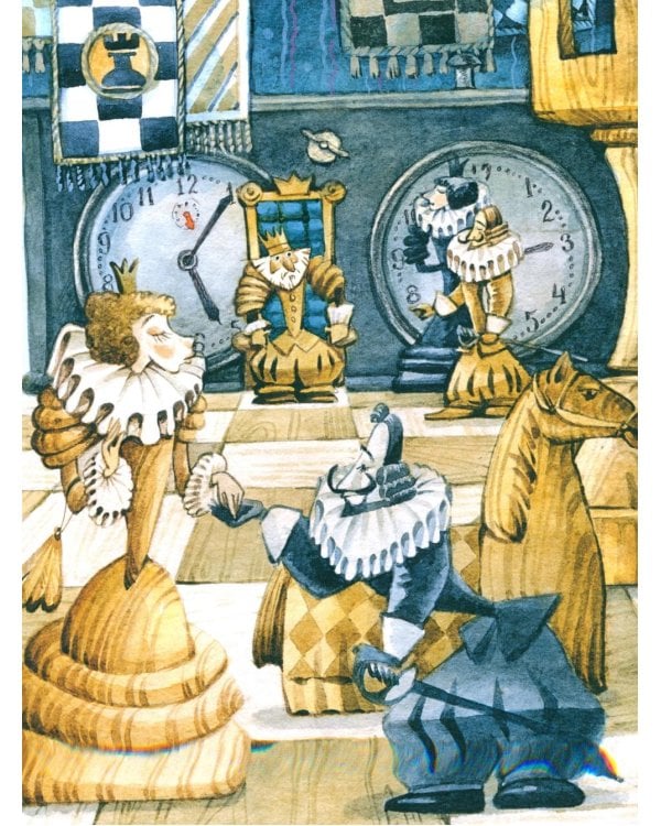 Приключения шахматного солдата Пешкина: сказка