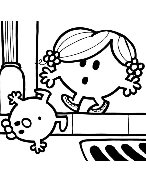 My Little Miss Hug (Colouring Book With Colourful Stickers)