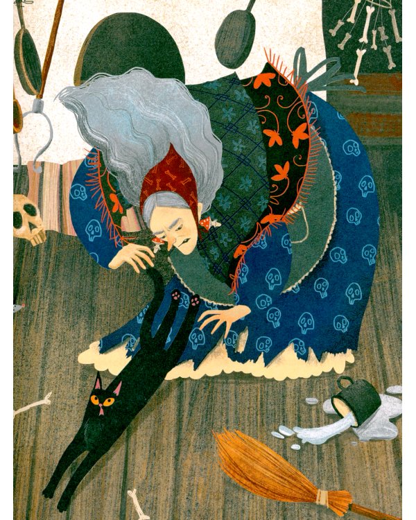 Баба-яга, костяная нога: русские сказки