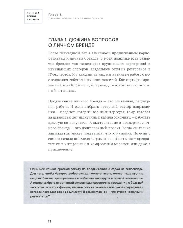 Личный бренд в HoReCa