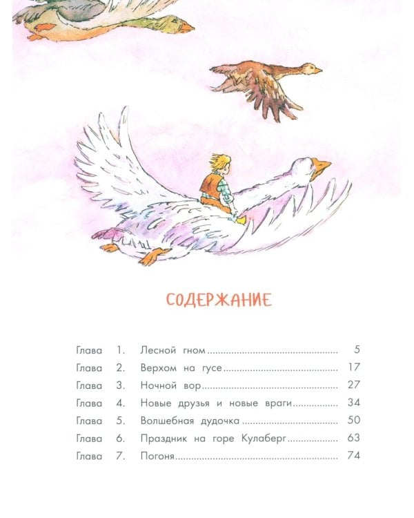 Чудесное путешествие Нильса с дикими гусями