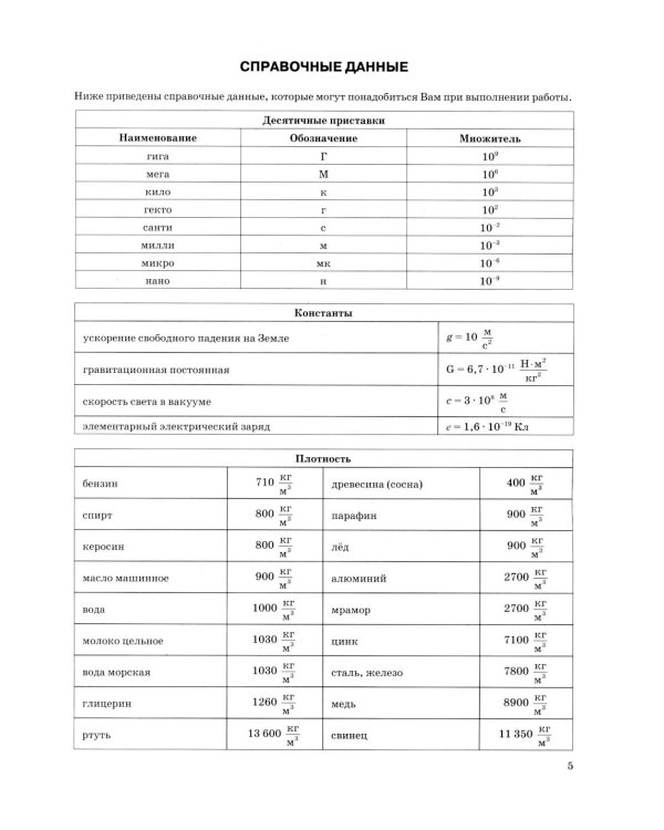 ОГЭ 2026. Физика. 30 вариантов. Типовые варианты экзаменационных заданий