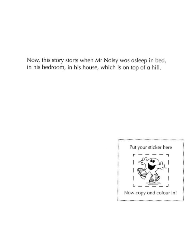 My Mr Noisy (Colouring Book With Colourful Stickers)