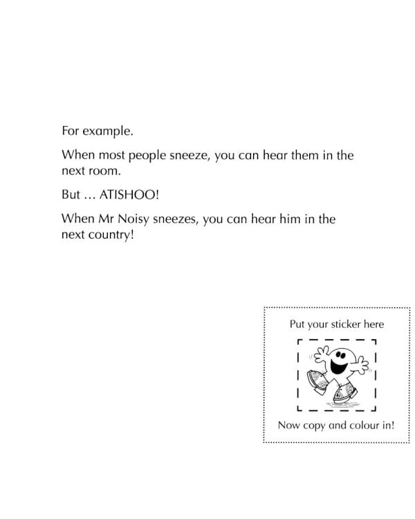 My Mr Noisy (Colouring Book With Colourful Stickers)