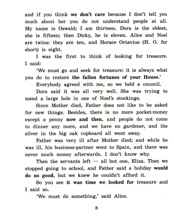 Искатели сокровищ = The Story of the Treasure Seekers (на англ.яз)