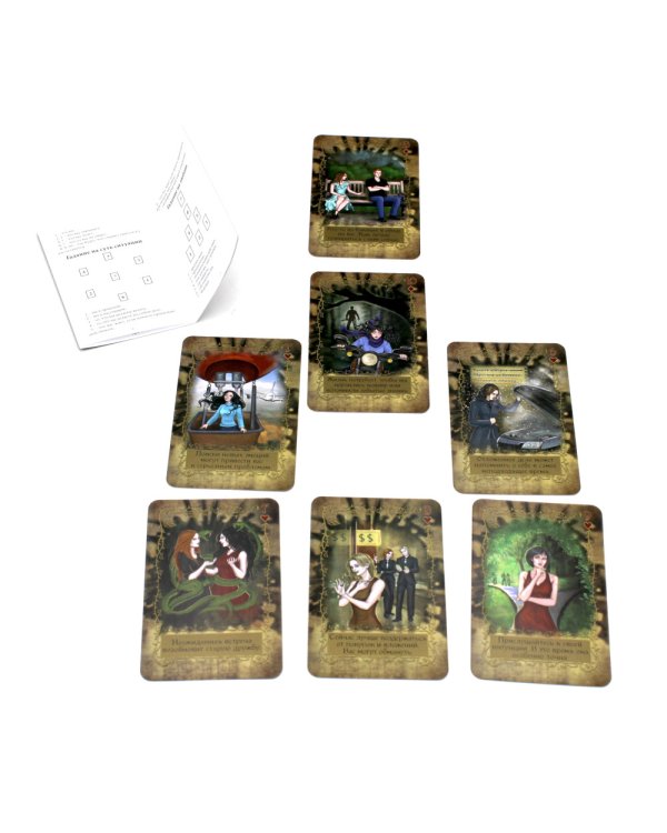 Тайна черной розы (36 карт + инструкция)