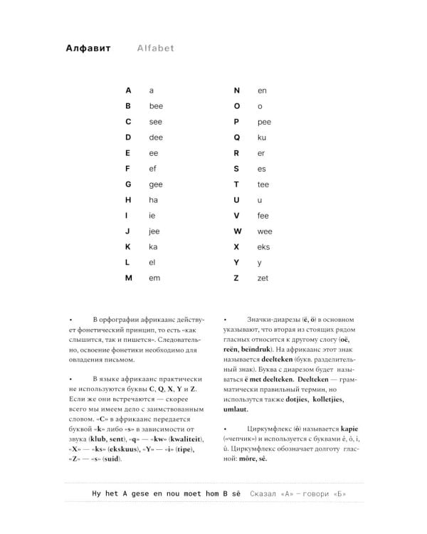 Африкаанс. Начальный курс. Уроки 1-2: учебное пособие