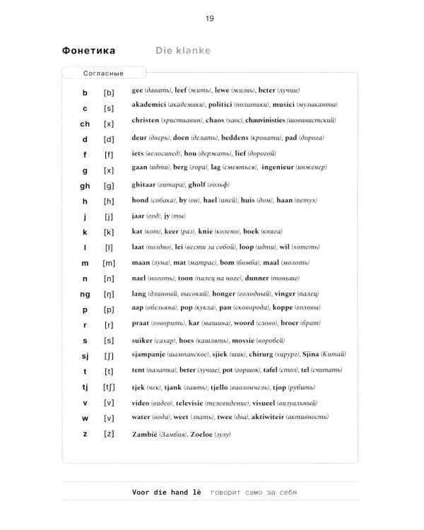 Африкаанс. Начальный курс. Уроки 1-2: учебное пособие