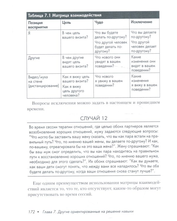 Краткосрочная терапия, ориентированная на решение. 1001 вопрос для интервьюирования