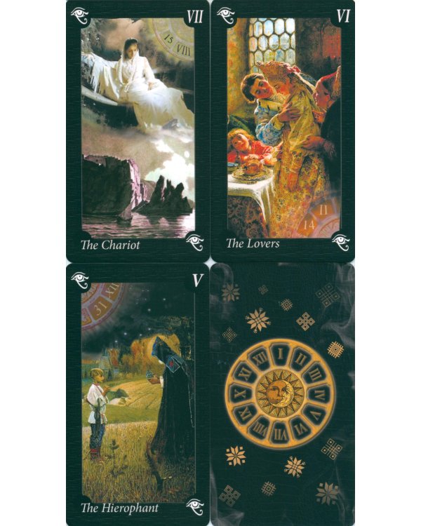 Русское календарное Таро. (78 карт + книга)