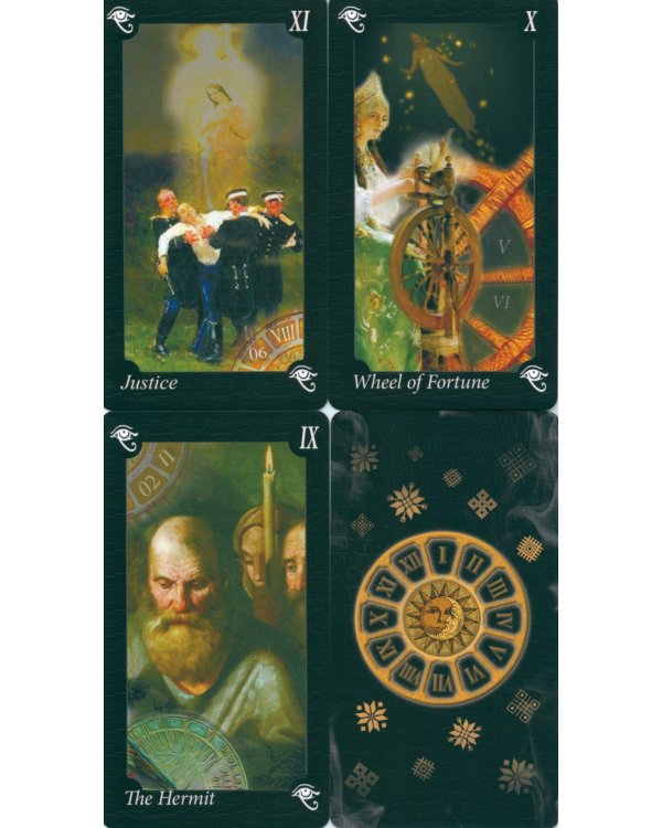 Русское календарное Таро. (78 карт + книга)