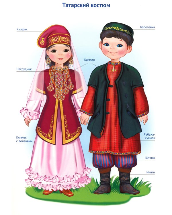 Россия - родина моя. Народы России. Демонстрационные картинки, беседы