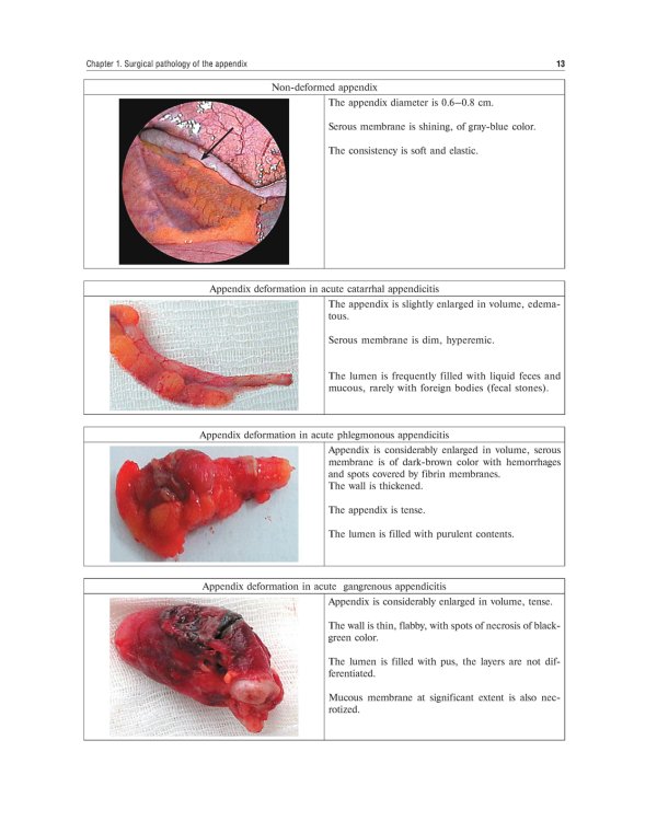 The Course of Faculty (Analitical) Surgery in Pictures, Tables and Schemes
