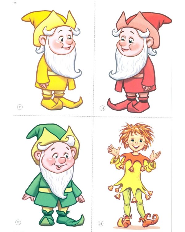 Дошкольная математика для детей 3-4 лет с ОВЗ: Демонстрационный материал 1-й год обучения