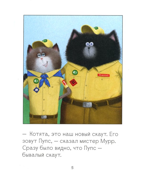 Котенок Шмяк - маленький скаут