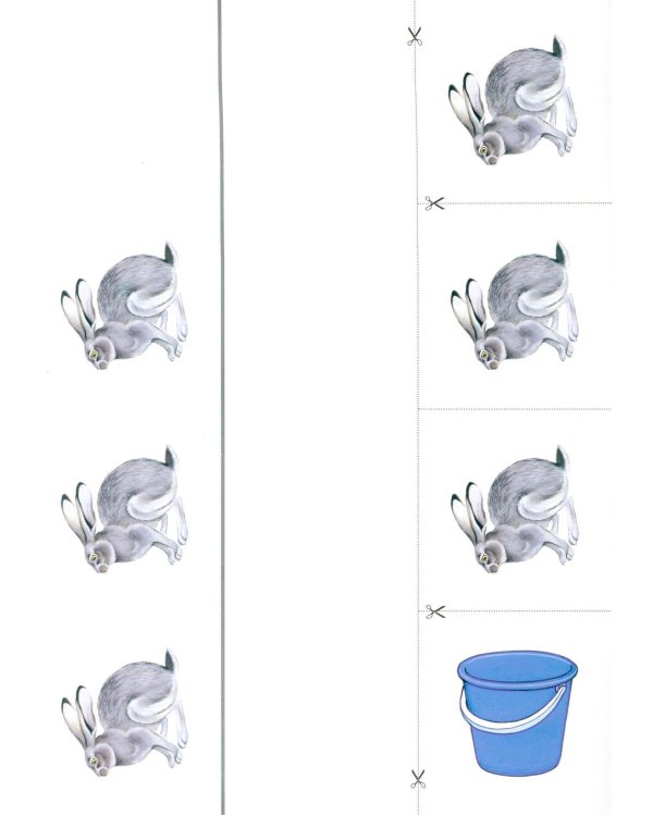 Разрезной раздаточный материал. Формирование элементарных математических представлений у дошкольников 4-5 лет