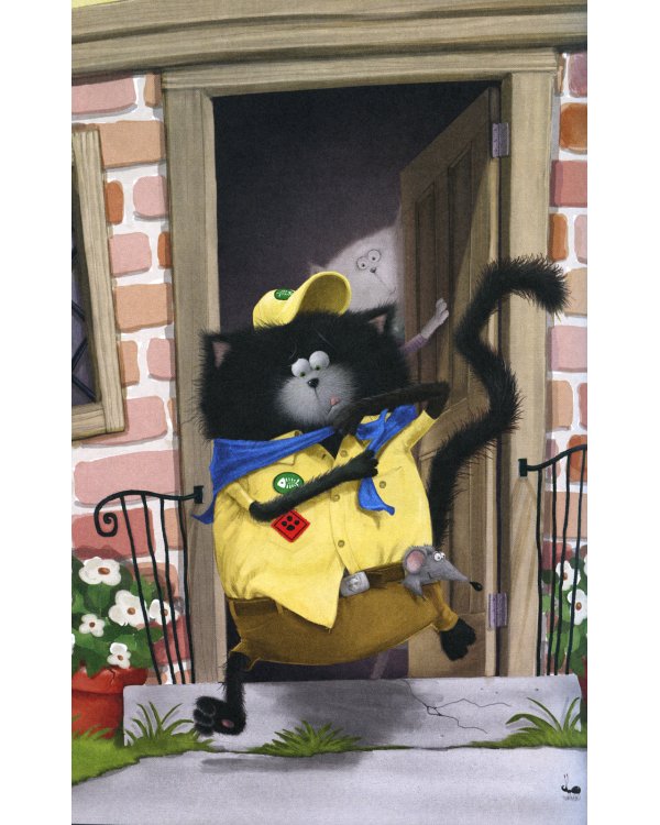 Котенок Шмяк - маленький скаут