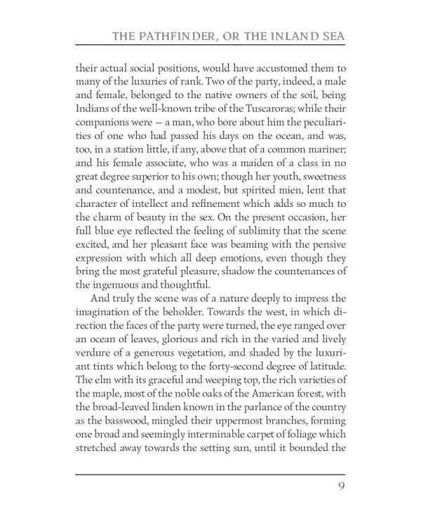 The Pathfinder, or The Inland Sea