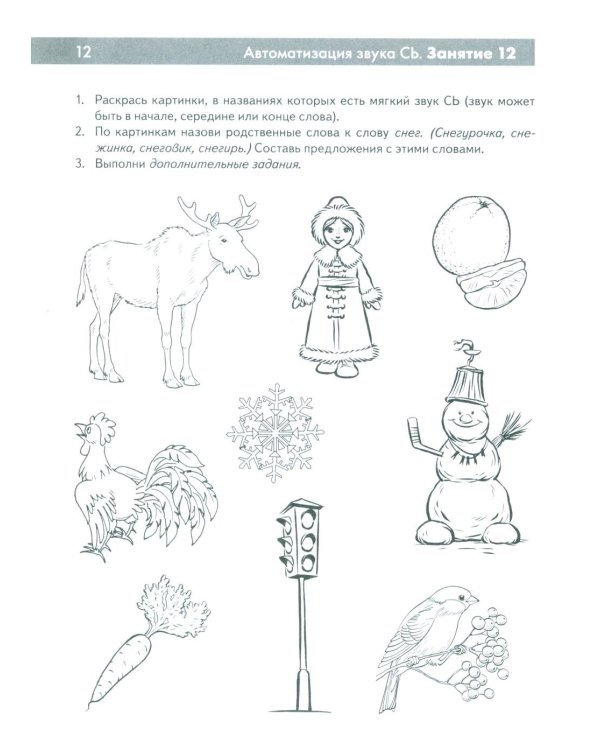 Свистящие звуки С,Сь,З,Зь,Ц Называем и различаем. Альбом упражнений для детей 5-7 лет с речевыми нарушениями