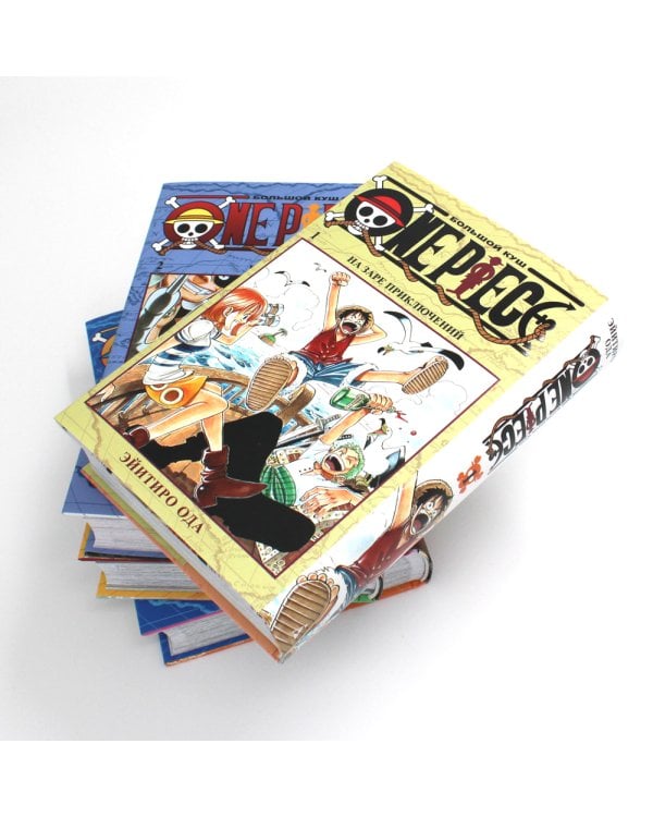 One Piece. Большой куш 1-4 (комплект из 4-х книг)