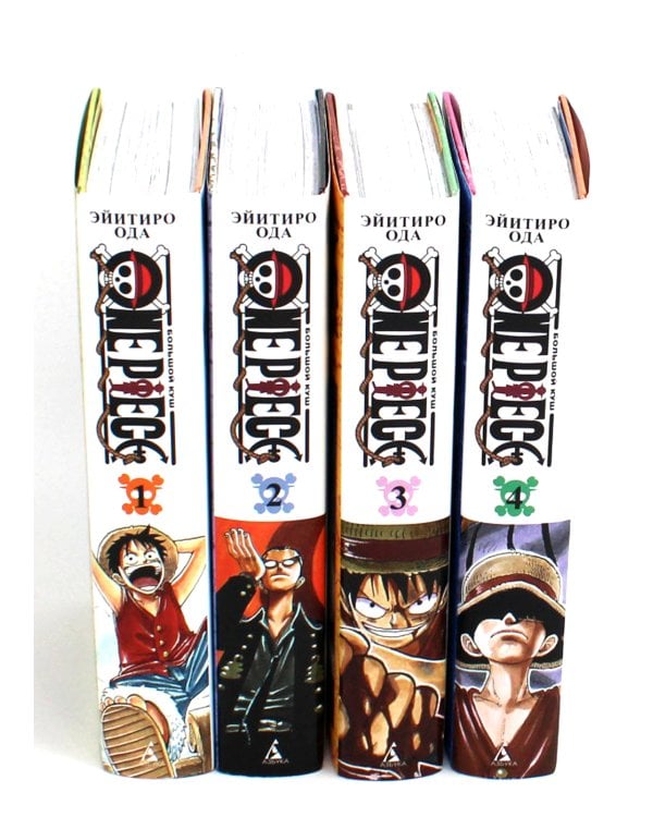 One Piece. Большой куш 1-4 (комплект из 4-х книг)