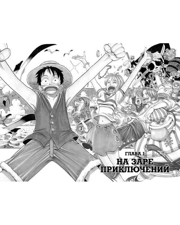 One Piece. Большой куш 1-4 (комплект из 4-х книг)