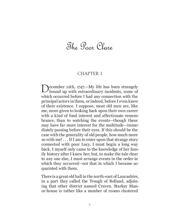 The Poor Clare and Lizzie Leigh