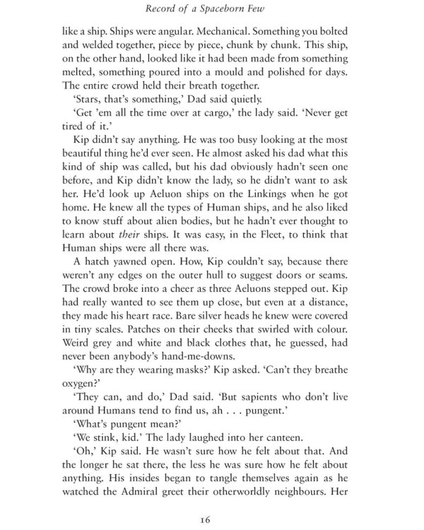 Record of a Spaceborn Few